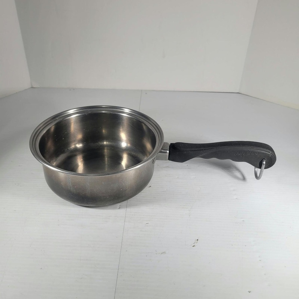 Chef's Ware Townecraft Saucepan 7.5" Silver GW-8L5 - Picture 7 of 9